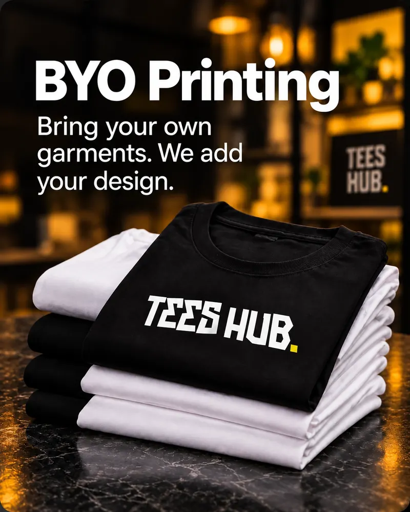 BYO Printing Teeshub